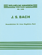 Anna Magdalena Bach Little Notebook for by Bach Johann Sebastian for Piano