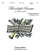 Moonlight Sonata by Beethoven Ludwig van - Gross William - for Handbells Quartet