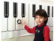 EZ Giant Vinyl Floor Keyboard by - Chu Lucy - for Teaching Aid