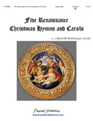 5 Renaissance Christmas Hymns & Carols by - Kellermeyer David - for Handbells