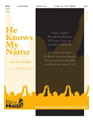 He Knows My Name by Walker Tommy - Lamb Linda R. - for Handbells