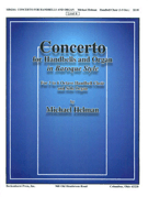 Concerto For Handbells & Organ by Helman Michael for Handbells
