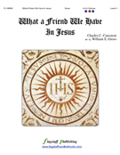 What A Friend We Have In Jesus by - Gross William - for Handbells