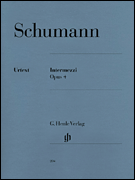 Intermezzi Opus 4 (new Ed.) by Schumann - Theopold Hans-Martin - for Piano