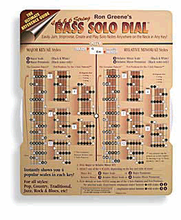 Bass Solo Dial by Greene Ron for Elec Bass (W/cd)