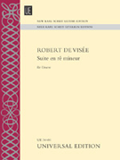 Suite En Re Minuer by De Visee Robert for Guitar Sol