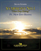 Symphony #1 New Day Rising by Reineke Steven for Concert Band (Mvt 4 New Day Risin)
