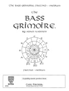 Bass Grimoire Fretpad by Kadmon Adam - Large - for Manu Paper