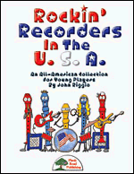 Rockin' Recorders In The U.S.A. by Riggio John for Teacher/CD