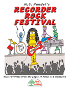 Recorder Rock Festival by Handel M C for Recorder C (Bk/cd/reproducibles)