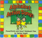 Alphabet Action Songs by Gagne Denise for CD-ROM (Powerpoints)