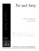 Far & Away by Herring David for Concert Band