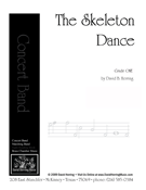 Skeleton Dance by Herring David for Concert Band