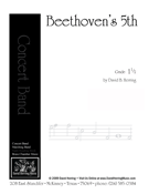 Beethoven's 5th by Beethoven Ludwig van - Herring David - for Concert Band