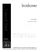 Ironhorse by Herring David for Concert Band