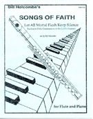 Let All Mortal Flesh Keep Silence by - Holcombe Bill - for Flute and Piano