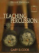 Teaching Percussion 3rd Edition by Cook for Text w/DVD