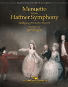 Menuetto From Symphony #35 (Haffner) by Mozart Wolfgang Amadeus - Bright Jeff - for Concert Band