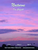 Nocturne by Colquitt Don for Concert Band