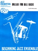 Ballad For Bill Basie by - Holcombe Bill - for Jazz Ensemble