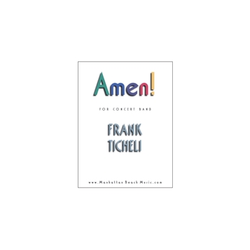 Amen by Ticheli Frank for Full Score