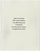 S Wonderful by Gershwin George - Parker Dave - for Jazz Ensemble