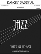 Dancin' Daddy Al by Skiles Robert "Beto" - Baker Paul - for Jazz Ensemble