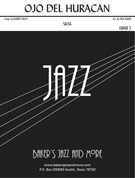 Ojo Del Huracan by Skiles Robert "Beto" - Baker Paul - for Jazz Ensemble