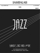Sambalais by Baker Paul for Jazz Ensemble