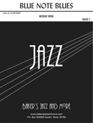 Blue Note Blues by Baker Paul for Combo