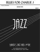 Blues For Charlie J by Baker Paul for Combo