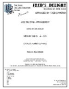 Fred's Delight by Dameron Tadd - Sickler Don - for Jazz Ensemble