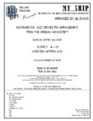 My Ship by Weill Kurt - Evans Gil - for Jazz Ensemble