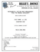 Billie's Bounce by Parker Charlie - Holman Bill - for Jazz Ensemble