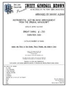 Sweet Georgia Brown by Bernie Pinkard and Casey - Albam Manny - for Jazz Ensemble