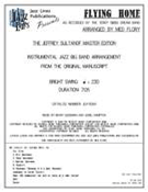 Flying Home by Goodman Benny - Flory Med - for Jazz Ensemble