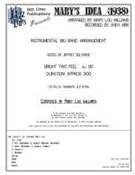 Mary's Idea (1938) by Williams Mary Lou for Jazz Ensemble