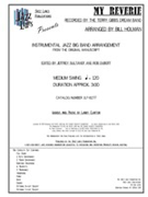 My Reverie by Clinton Larry - Holman Bill - for Jazz Ensemble
