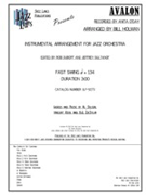 Avalon by Jolson and DeSylva - Holman Bill - for Big Band with Vocal