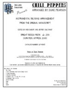 Chili Peppers by Pearson Duke for Jazz Ensemble