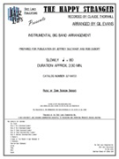 Happy Stranger The by Brooks John Benson - Evans Gil - for Jazz Ensemble