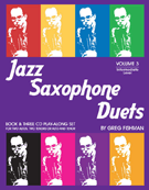 Jazz Saxophone Duets Volume 3 by Fishman Greg for Sax Duet (Vol 3)