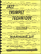 Jazz Trumpet Technique Volume 5 - Warming U by d'Aveni Tony for Trumpet (Vol 5 - Warming Up)
