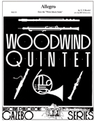 Allegro From The Water Music Suite by Handel George Frideric - Holcombe Bill - for Woodwind Quintet