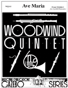 Ave Maria by Schubert Franz - Holcombe Bill - for Woodwind Quintet