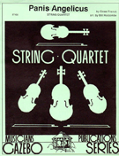 Panis Angelicus by Franck Cesar - Holcombe Bill - for Str Quartet