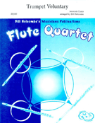 Trumpet Voluntary by Clarke Jeremiah - Holcombe Bill - for Flute Quartet