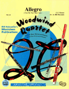 Allegro From The Water Music Suite by Handel George Frideric - Holcombe Bill - for Woodwind Quartet