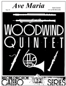 Ave Maria by Bach and Gounod - Holcombe Bill - for Woodwind Quintet