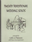 20 Traditional Wedding Solos by - Kelley Daniel - for Cello Solo